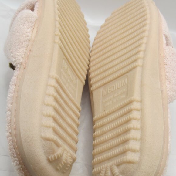 Heavenly Comfort pink terry slipper M - Picture 7 of 7